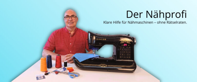 Fred Lange, der Nähprofi