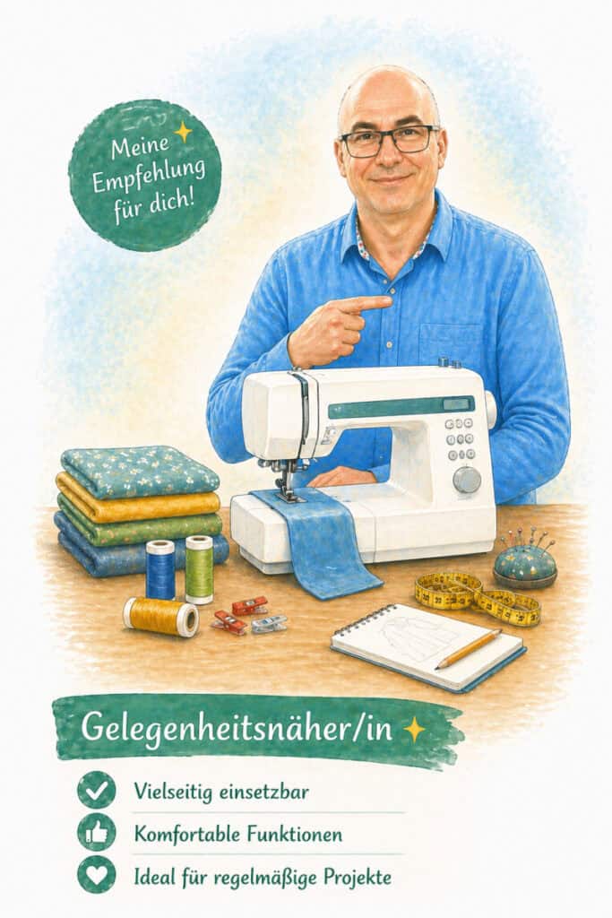 Komfort bzw. Gelegenheitsnäher
