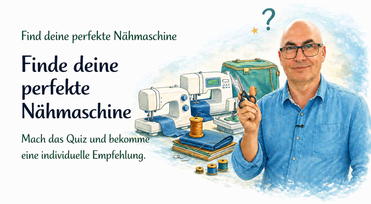 naehmaschinen finder ohne button