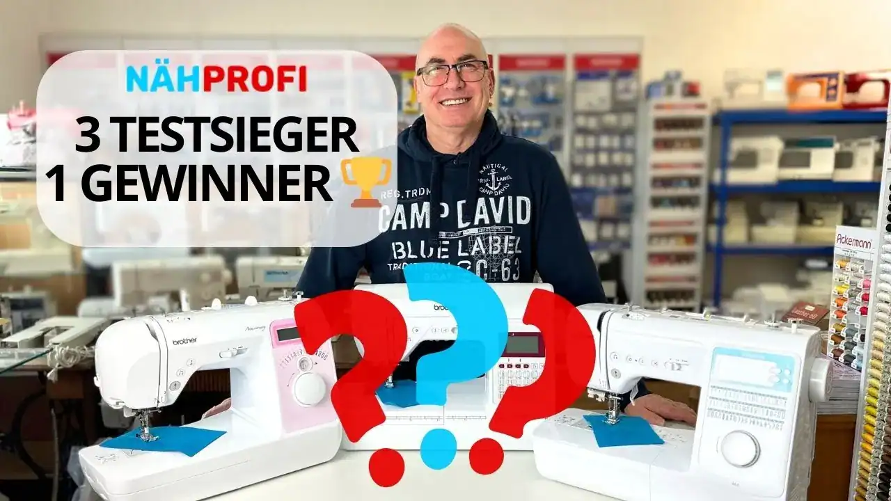 Nähmaschinen Testsieger im Praxistest mit Fred Lange