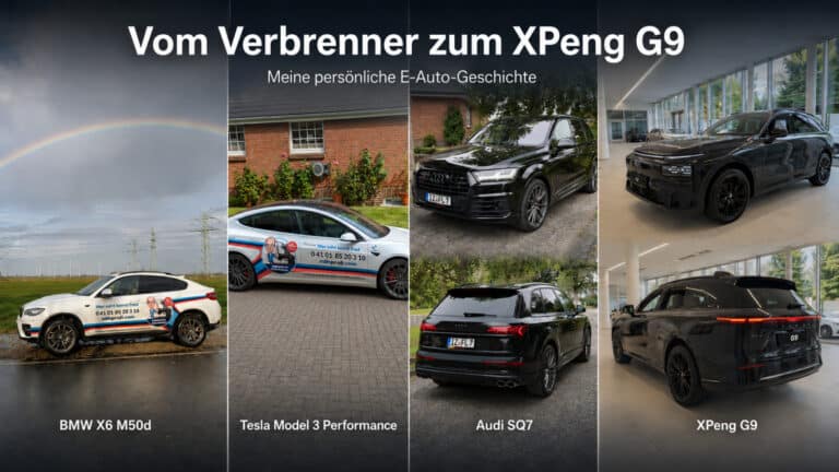 Vom „Elektroauto? Niemals!“ zum XPeng G9 1 vom Verbrenner zum G9