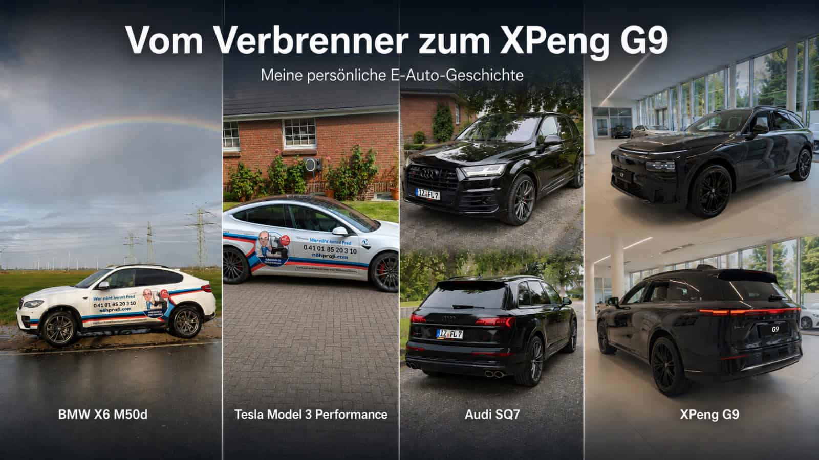Autos & E-Mobilität mit Fred 2 Vom BMW X6 über Tesla und Audi SQ7 zum XPeng G9